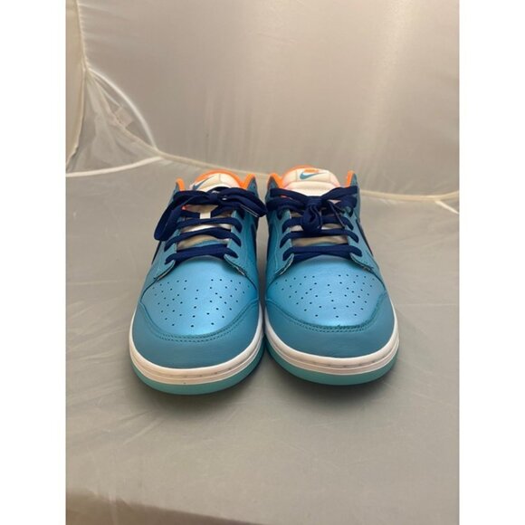 Nike dunk low blue se Baltic blue total orange mens shoe size 12 & 13 HQ1538 416 main image 5
